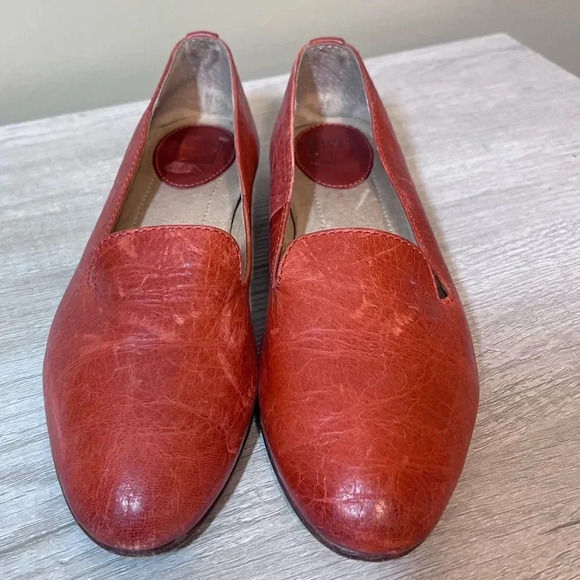 Frye Grace Venetian Leather Slip On Loafers Size 7.5 - Picture 3 of 12